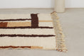 Load image into Gallery viewer, Beige Moroccan Beni Ourain Rug – moroccan berber rug, bohemian area rugs, Handmade Wool Rug