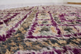 Load image into Gallery viewer, Vintage Moroccan Rug – Handmade Wool Berber rug, 12x6 ft – Purple beni mguild rug