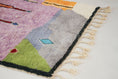 Load image into Gallery viewer, Purple 8x5 Berber Rug – moroccan tribal rug, boho style rug, Handmade Wool Rug