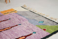 Load image into Gallery viewer, Purple 8x5 Berber Rug – moroccan tribal rug, boho style rug, Handmade Wool Rug