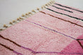 Load image into Gallery viewer, Pink 8x5 Boujad Rug – multi color rug, moroccan berber rug, Handmade Wool Rug