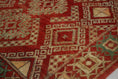 Load image into Gallery viewer, Vintage Moroccan Rug – Handmade Wool Berber rug, 5x8 ft – Red beni mguild rug
