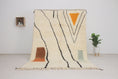 Load image into Gallery viewer, Berber Beni Ourain Rug – beni ourain moroccan rug, moroccan shag rug, Handmade Wool Rug