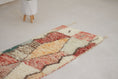 Load image into Gallery viewer, Red 9.5x2 Boujad Runner Rug – handmade runner rug, wool runner rugs, Handmade Wool Rug