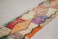 Load image into Gallery viewer, Red 9.5x2 Boujad Runner Rug – handmade runner rug, wool runner rugs, Handmade Wool Rug