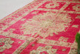 Load image into Gallery viewer, Vintage Moroccan Rug – Handmade Wool Berber rug, 7x12 ft – Pink beni mguild rug