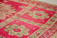 Load image into Gallery viewer, Vintage Moroccan Rug – Handmade Wool Berber rug, 7x12 ft – Pink beni mguild rug