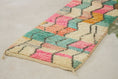 Load image into Gallery viewer, Pink 11x2 Boujad Runner Rug – moroccan runner rug, runner rug carpet, Handmade Wool Rug