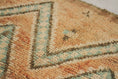 Load image into Gallery viewer, Vintage Moroccan Rug – Handmade Wool Berber rug, 6x9 ft – Peach beni mguild rug