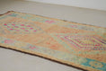 Load image into Gallery viewer, Vintage Moroccan Rug – Handmade Wool Berber rug, 5x11 ft – Pink beni mguild rug