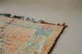 Load image into Gallery viewer, Vintage Moroccan Rug – Handmade Wool Berber rug, 5x11 ft – Pink beni mguild rug