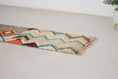 Load image into Gallery viewer, Multicolored 9.5x2 Berber Runner Rug – kitchen runner rugs, Handmade Wool Rug