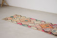 Load image into Gallery viewer, Pink 10.5x2 Berber Runner Rug – moroccan runner rugs, kitchen runner rugs, Handmade Wool Rug