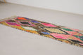 Load image into Gallery viewer, Pink 10x2 Moroccan Runner Rug – wool runner rug, runner rug, Handmade Wool Rug