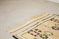 Load image into Gallery viewer, Vintage Moroccan Rug – Handmade Wool Berber rug, 5x11 ft – Yellow beni mguild rug