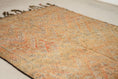 Load image into Gallery viewer, Vintage Moroccan Rug – Handmade Wool Berber rug, 5x10 ft – beni mguild rug