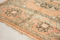 Load image into Gallery viewer, Vintage Moroccan Rug – Handmade Wool Berber rug, 5x8 ft – Peach beni mguild rug