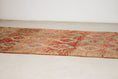 Load image into Gallery viewer, Vintage Moroccan Rug – Handmade Wool Berber rug, 6x11 ft – Red beni mguild rug