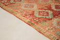 Load image into Gallery viewer, Vintage Moroccan Rug – Handmade Wool Berber rug, 6x11 ft – Red beni mguild rug