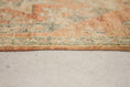 Load image into Gallery viewer, Vintage Moroccan Rug – Handmade Wool Berber rug, 5x10 ft – Peach beni mguild rug