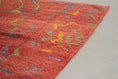 Load image into Gallery viewer, Red 8x5 Boujad Rug – colorful area rug, boho area rug, Handmade Wool Rug