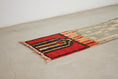 Load image into Gallery viewer, Red 10x2 Moroccan Runner Rug – berber runner rug, Handmade Wool Rug