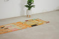 Load image into Gallery viewer, Orange 9x2 Berber Runner Rug – runner rug carpet, berber runner rug, Handmade Wool Rug