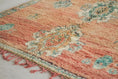Load image into Gallery viewer, Vintage Moroccan Rug – Handmade Wool Berber rug, 6x10 ft – Peach beni mguild rug