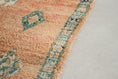 Load image into Gallery viewer, Vintage Moroccan Rug – Handmade Wool Berber rug, 6x10 ft – Peach beni mguild rug