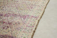 Load image into Gallery viewer, Vintage Moroccan Rug – Handmade Wool Berber rug, 7x9 ft – Purple beni mguild rug