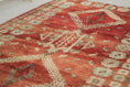 Load image into Gallery viewer, Vintage Moroccan Rug – Handmade Wool Berber rug, 6x11 ft – Red beni mguild rug