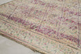 Load image into Gallery viewer, Vintage Moroccan Rug – Handmade Wool Berber rug, 7x9 ft – Purple beni mguild rug