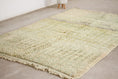 Load image into Gallery viewer, Green 8x5 Boujad Rug – berber area rugs, berber carpet area rugs, Handmade Wool Rug