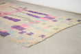 Load image into Gallery viewer, Beige 8x5 Boujad Rug – handmade moroccan rugs, pink moroccan rug, Handmade Wool Rug