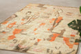 Load image into Gallery viewer, Beige 8x5 Boujad Rug – moroccan boujad rug, colorful area rug, Handmade Wool Rug