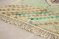 Load image into Gallery viewer, Green 8x5 Boujad Rug – shag rug moroccan, authentic moroccan rugs, Handmade Wool Rug