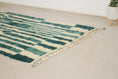 Load image into Gallery viewer, Turquoise 8x5 Moroccan Colorful Rug – moroccan area rug, multi color rug, Handmade Wool Rug
