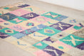 Load image into Gallery viewer, Multicolored 8x5 Boujad Rug – pink moroccan rug, berber area rugs, Handmade Wool Rug