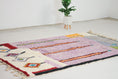 Load image into Gallery viewer, Purple 8x5 Berber Rug – moroccan tribal rug, boho style rug, Handmade Wool Rug