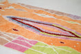 Load image into Gallery viewer, Orange 8x5 Berber Rug – area rugs berber, berber wool rug, Handmade Wool Rug