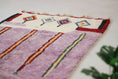 Load image into Gallery viewer, Purple 8x5 Berber Rug – moroccan tribal rug, boho style rug, Handmade Wool Rug