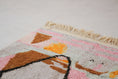 Load image into Gallery viewer, Pink 8x5 Moroccan Colorful Rug – contemporary moroccan rugs, moroccan berber rugs, Handmade Wool Rug