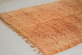 Load image into Gallery viewer, Vintage Moroccan Rug – Handmade Wool Berber rug, 5x9 ft – Orange beni mguild rug
