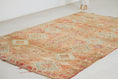 Load image into Gallery viewer, Vintage Moroccan Rug – Handmade Wool Berber rug, 5x10 ft – Peach beni mguild rug