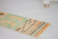 Load image into Gallery viewer, Orange 10x2 Boujad Runner Rug – moroccan runner rugs, handmade runner rug, Handmade Wool Rug