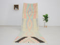 Load image into Gallery viewer, Pink 9x2 Moroccan Runner Rug – runner rug, moroccan rug runner, Handmade Wool Rug