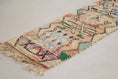Load image into Gallery viewer, Multicolored 10x2 Berber Runner Rug – boho runner rug, moroccan carpet runner, Handmade Wool Rug
