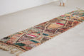 Load image into Gallery viewer, Multicolored 10x2 Boujad Runner Rug – moroccan runner, Handmade Wool Rug
