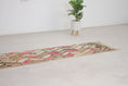 Load image into Gallery viewer, Multicolored 10x2 Berber Runner Rug – wool runner rugs, moroccan runner, Handmade Wool Rug