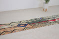 Load image into Gallery viewer, Multicolored 9.5x2 Boujad Runner Rug – rug runner, hallway runner rugs, Handmade Wool Rug